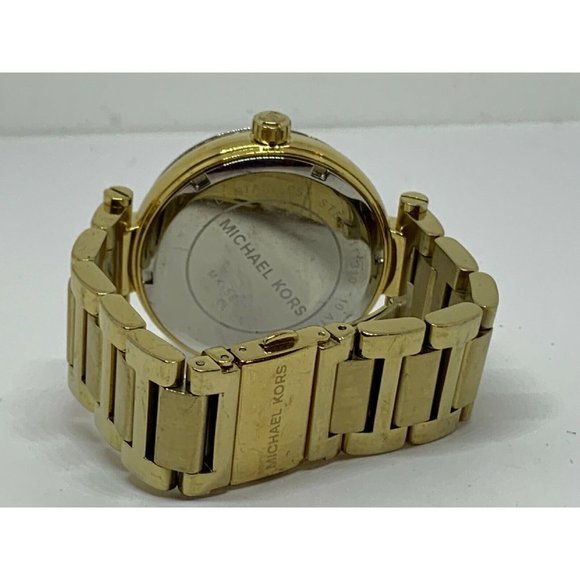 Michael Kors MK5867 Womens Gold Stainless Steel An main image 7